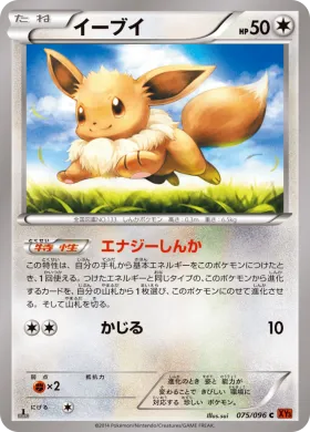イーブイ (Eevee) (XY3 075) Rising Fist