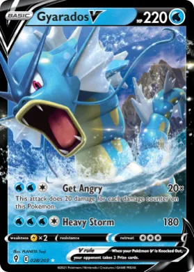 Gyarados V (EVS 28) Evolving Skies