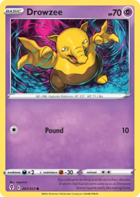 Drowzee (EVS 61) Evolving Skies