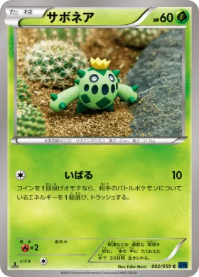サボネア (Cacnea) (XY8b 002) Blue Shock