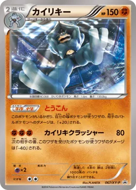 カイリキー (Machamp) (XYP 067) XY Promos