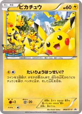 ピカチュウ (Pikachu) (XYP 068) XY Promos