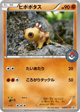 ヒポポタス (Hippopotas) (XYP 159) XY Promos