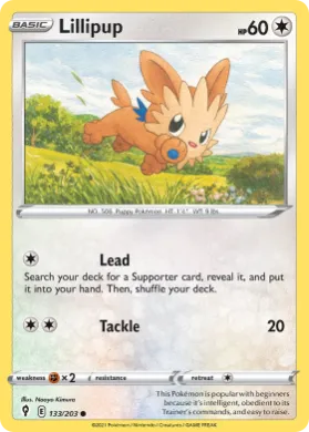 Lillipup (EVS 133) Evolving Skies