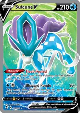 Suicune V (EVS 173) Evolving Skies