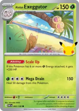 Alolan Exeggutor (30C 002) 30th Celebration
