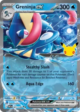 Greninja ex (30C 021) 30th Celebration