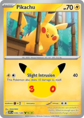 Pikachu (30C 036) 30th Celebration