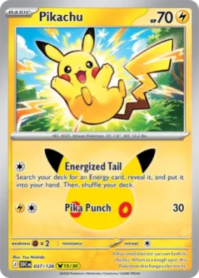 Pikachu (30C 037) 30th Celebration