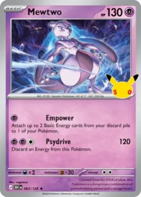 Mewtwo (30C 063) 30th Celebration