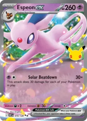 Espeon ex (30C 070) 30th Celebration