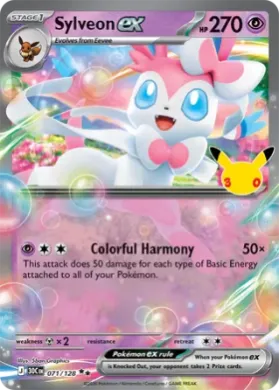 Sylveon ex (30C 071) 30th Celebration