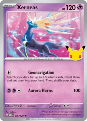 Xerneas (30C 076) 30th Celebration