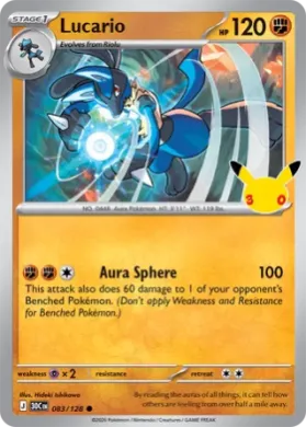 Lucario (30C 083) 30th Celebration