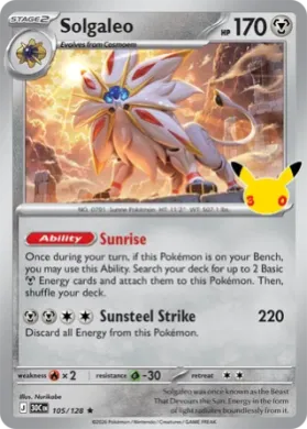 Solgaleo (30C 105) 30th Celebration