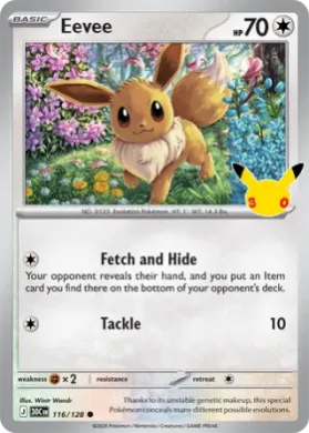 Eevee (30C 116) 30th Celebration