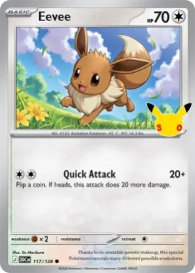 Eevee (30C 117) 30th Celebration