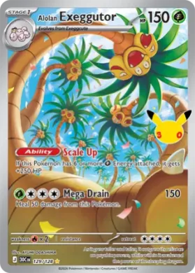Alolan Exeggutor (30C 129) 30th Celebration