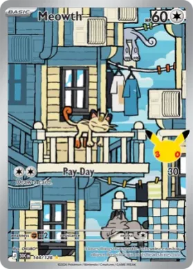 Meowth (30C 144) 30th Celebration