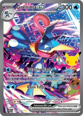 Greninja ex (30C 148) 30th Celebration