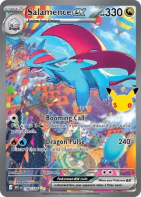Salamence ex (30C 156) 30th Celebration