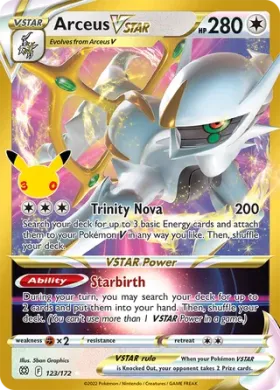 Arceus VSTAR (30C BRS123) 30th Celebration