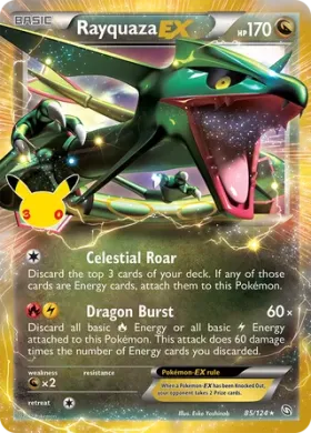 Rayquaza EX (30C DRX085) 30th Celebration