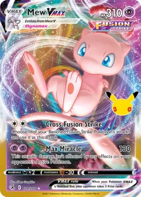 Mew VMAX (30C FST114) 30th Celebration