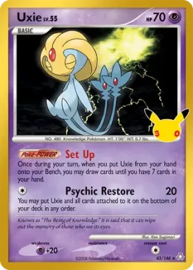 Uxie Lv.55 (30C LA043) 30th Celebration