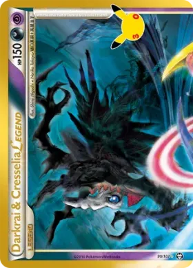 Darkrai & Cresselia LEGEND (30C TM099) 30th Celebration