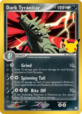 Dark Tyranitar (30C TRR019) 30th Celebration