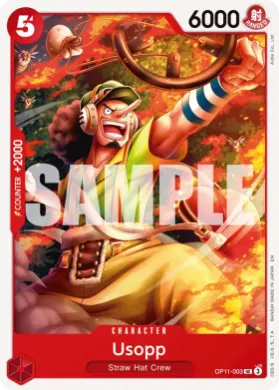 Usopp (ST31 OP11-003) RED Monkey.D.Luffy