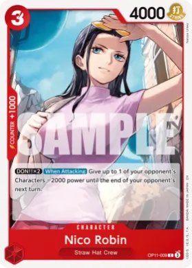 Nico Robin (ST31 OP11-009) RED Monkey.D.Luffy