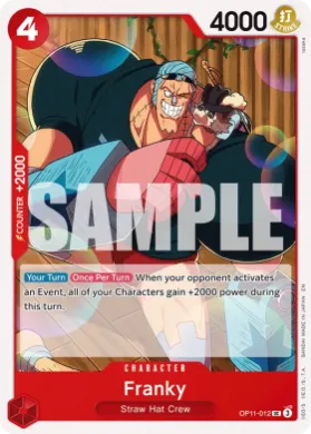Franky (ST31 OP11-012) RED Monkey.D.Luffy