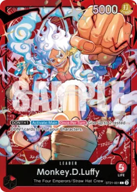 Monkey.D.Luffy (ST31 ST21-001) RED Monkey.D.Luffy
