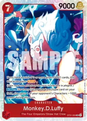 Monkey.D.Luffy (ST31 ST31-004) RED Monkey.D.Luffy