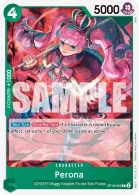 Perona (ST32 OP10-036) GREEN Roronoa Zoro