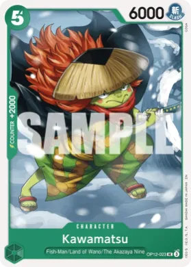 Kawamatsu (ST32 OP12-023) GREEN Roronoa Zoro