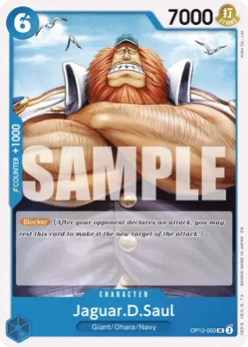 Jaguar.D.Saul (ST33 OP12-050) BLUE Kuzan