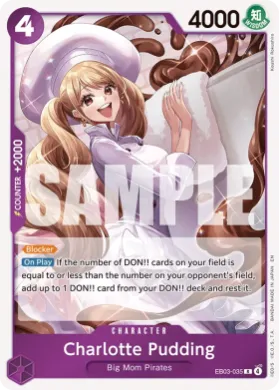 Charlotte Pudding (ST34 EB03-035) PURPLE Charlotte Katakuri