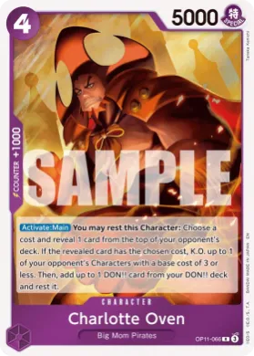 Charlotte Oven (ST34 OP11-066) PURPLE Charlotte Katakuri