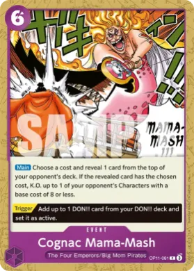 Cognac Mama-Mash (ST34 OP11-081) PURPLE Charlotte Katakuri