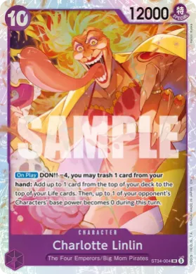 Charlotte Linlin (ST34 ST34-004) PURPLE Charlotte Katakuri