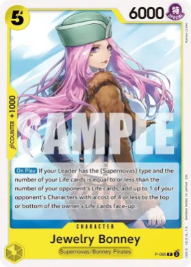 Jewelry Bonney (ST36 P-085) YELLOW Eustass"Captain"Kid