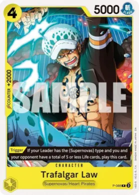 Trafalgar Law (ST36 P-088) YELLOW Eustass"Captain"Kid