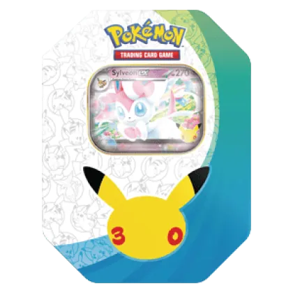 30th Celebration Sylveon ex Tin