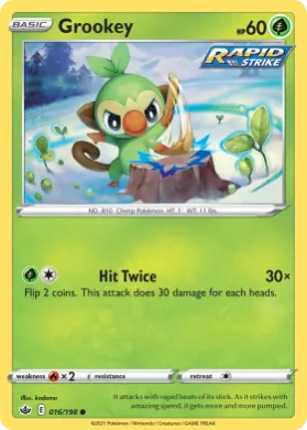 Grookey (CRE 16) Chilling Reign