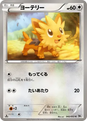 ヨーテリー (Lillipup) (BW1w 042) White Collection