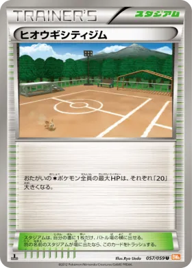 ヒオウギシティジム (Aspertia City Gym) (BW6c 057) Cold Flare