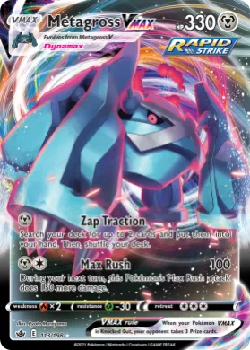 Metagross VMAX (CRE 113) Chilling Reign